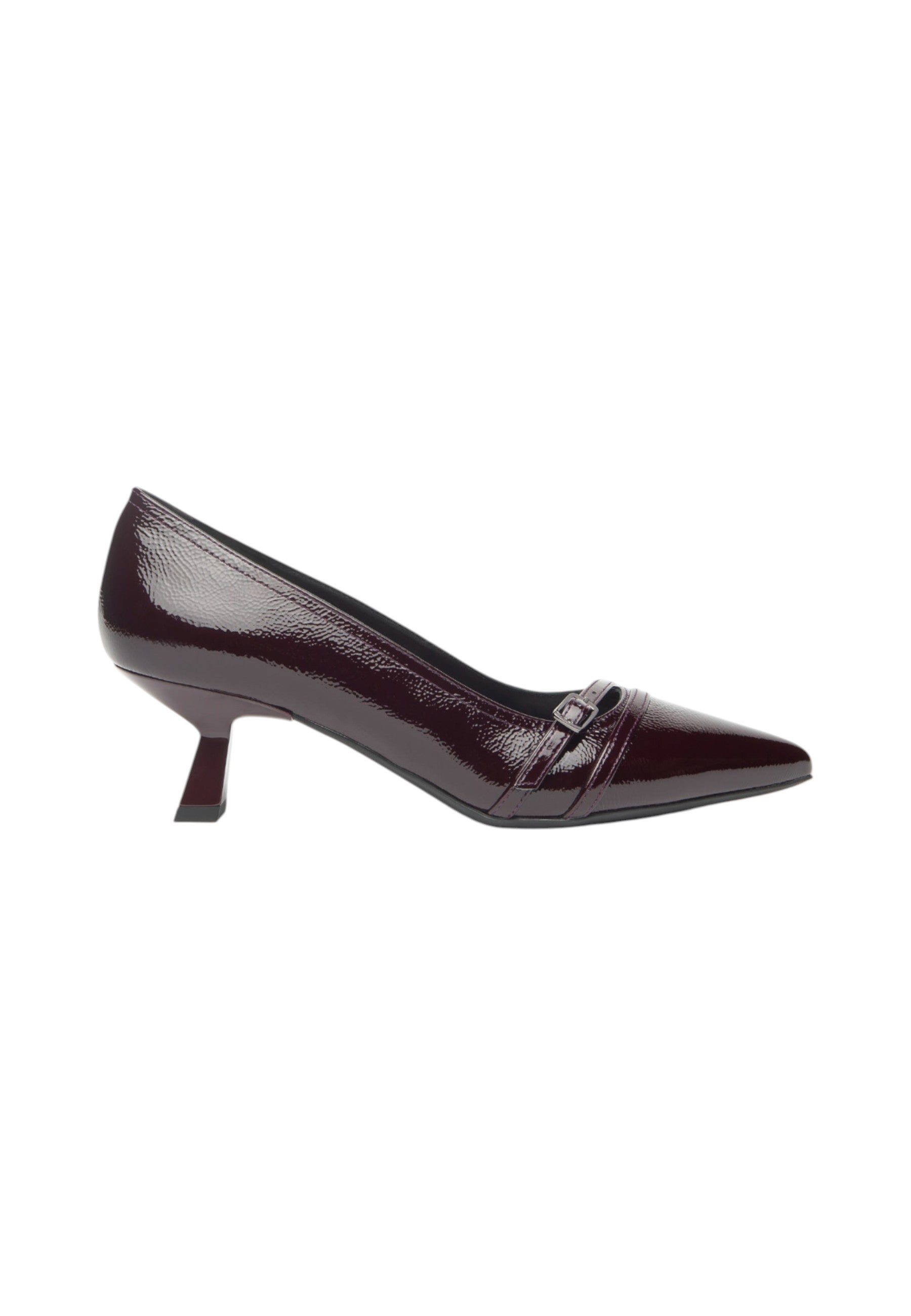 Decollete  Donna Nero Giardini In Vernice Tacco Svasato 5 cm  I514431DE