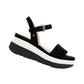 Sandali Con Zeppa Donna Geox In Camoscio Gardenia D02HBC00021