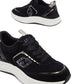 Sneakers Basse Donna Liu Jo In Pelle Scamosciata Con Platform E Logo Laterale Stardust 01 BF6029PX911