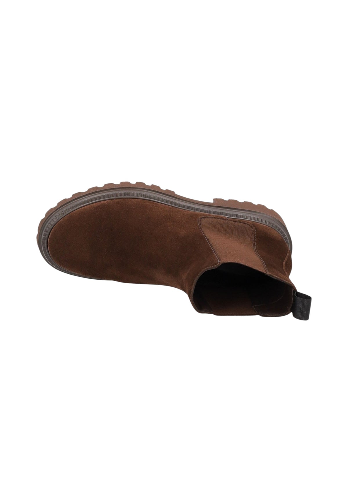 Stivaletti Chelsea Uomo Frau Pelle scamosciata, Suola chunky carrarmato, Sottopiede fisso, Suola leggera, Made in Italy Softy A78C3