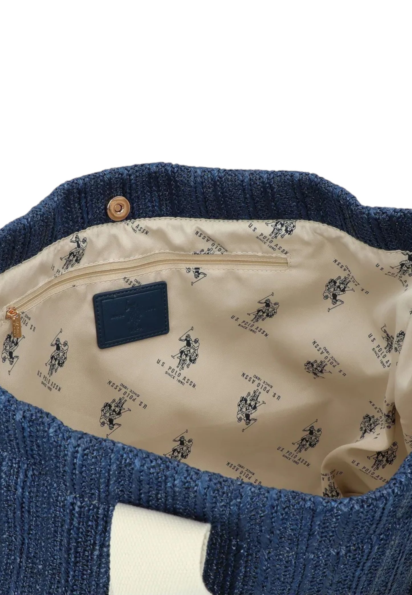 Borsa A Mano Donna U.S. Polo Assn. Mare Large Shopping Pool Party BEU2P8692WP5