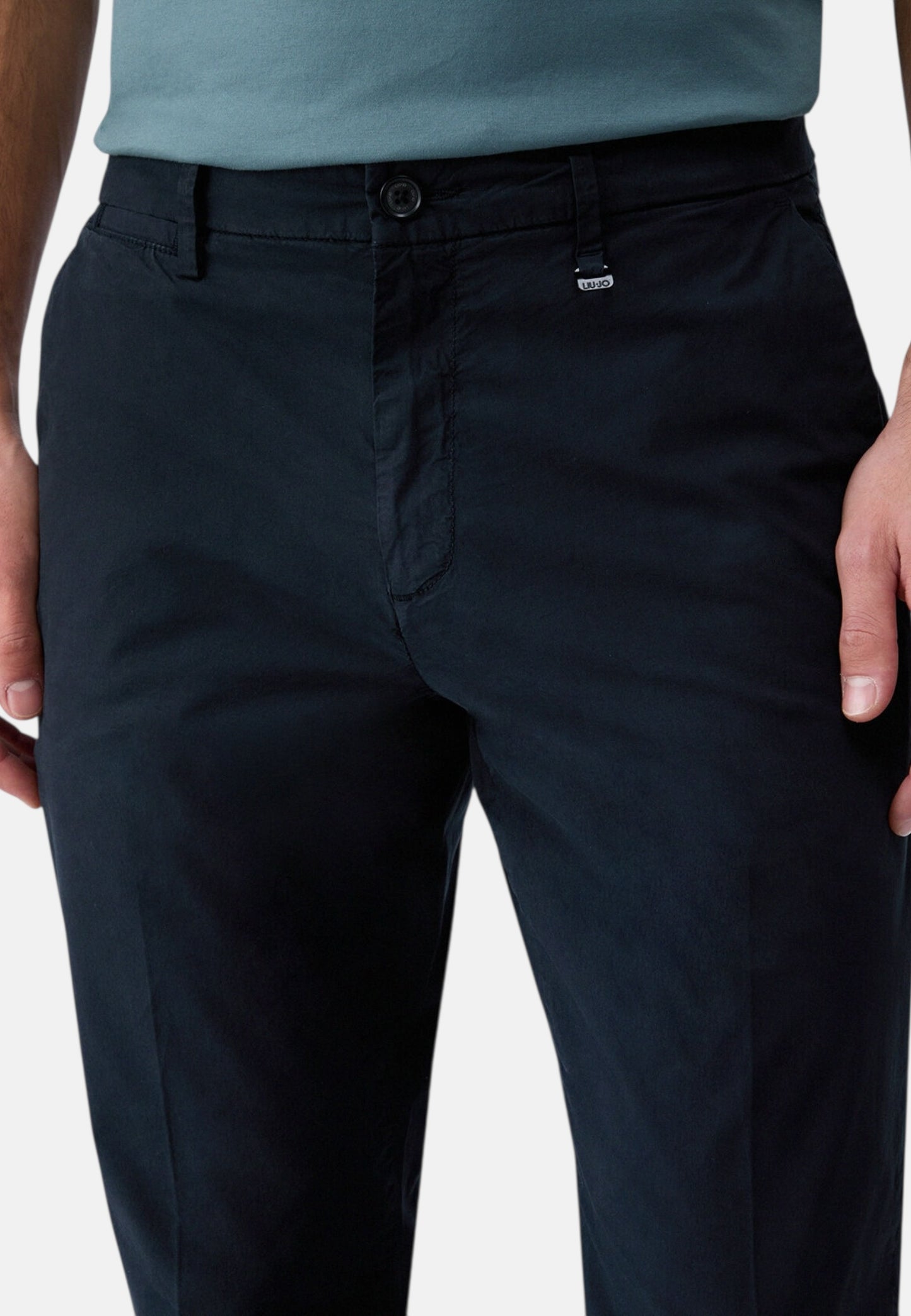 Pantaloni  Uomo Liu Jo Chino In Tela  QXX087T4310
