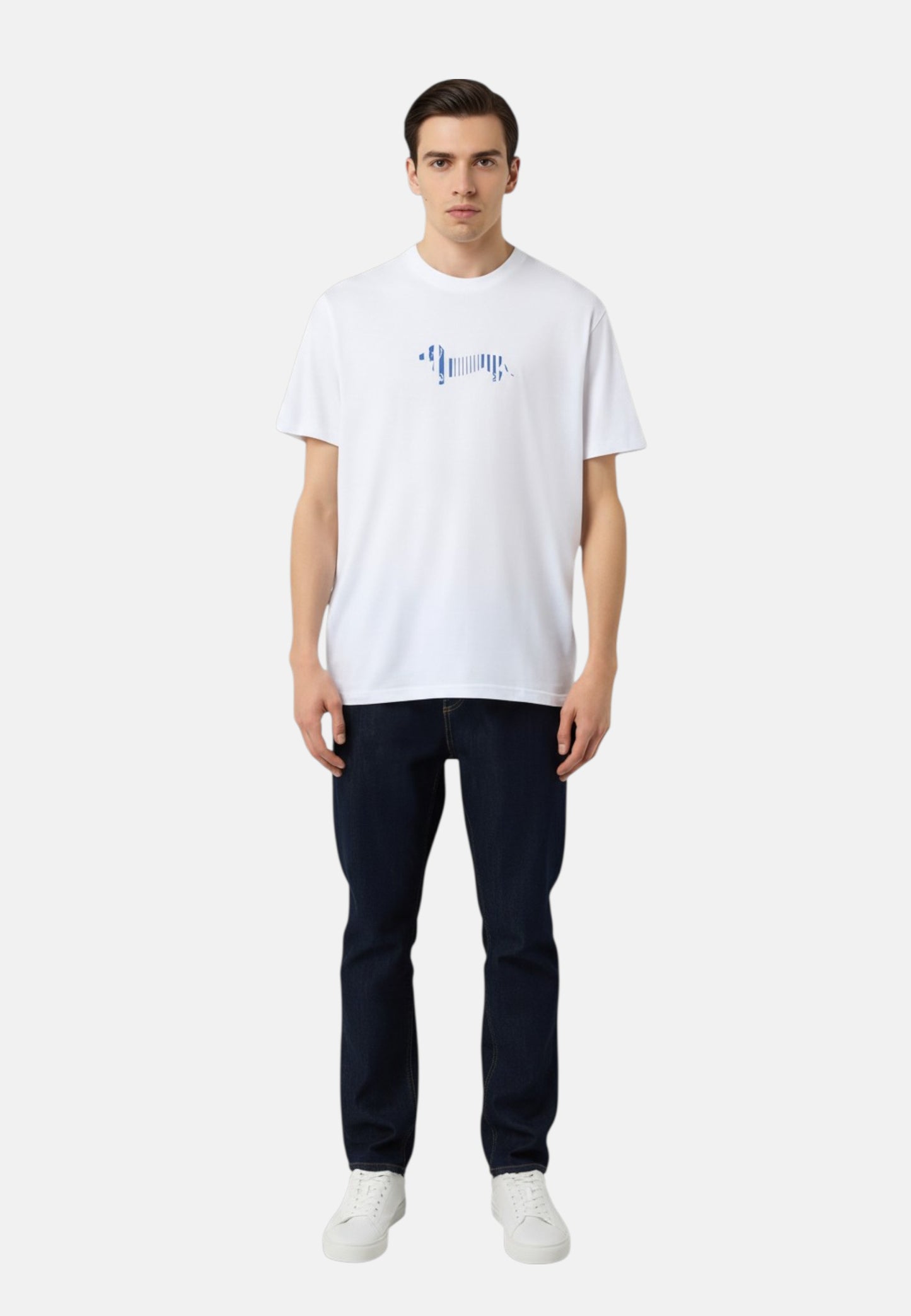 T-Shirt Manica Corta Uomo Harmont & Blaine "Righe ""Sorbetto"""  IRQ403021055R