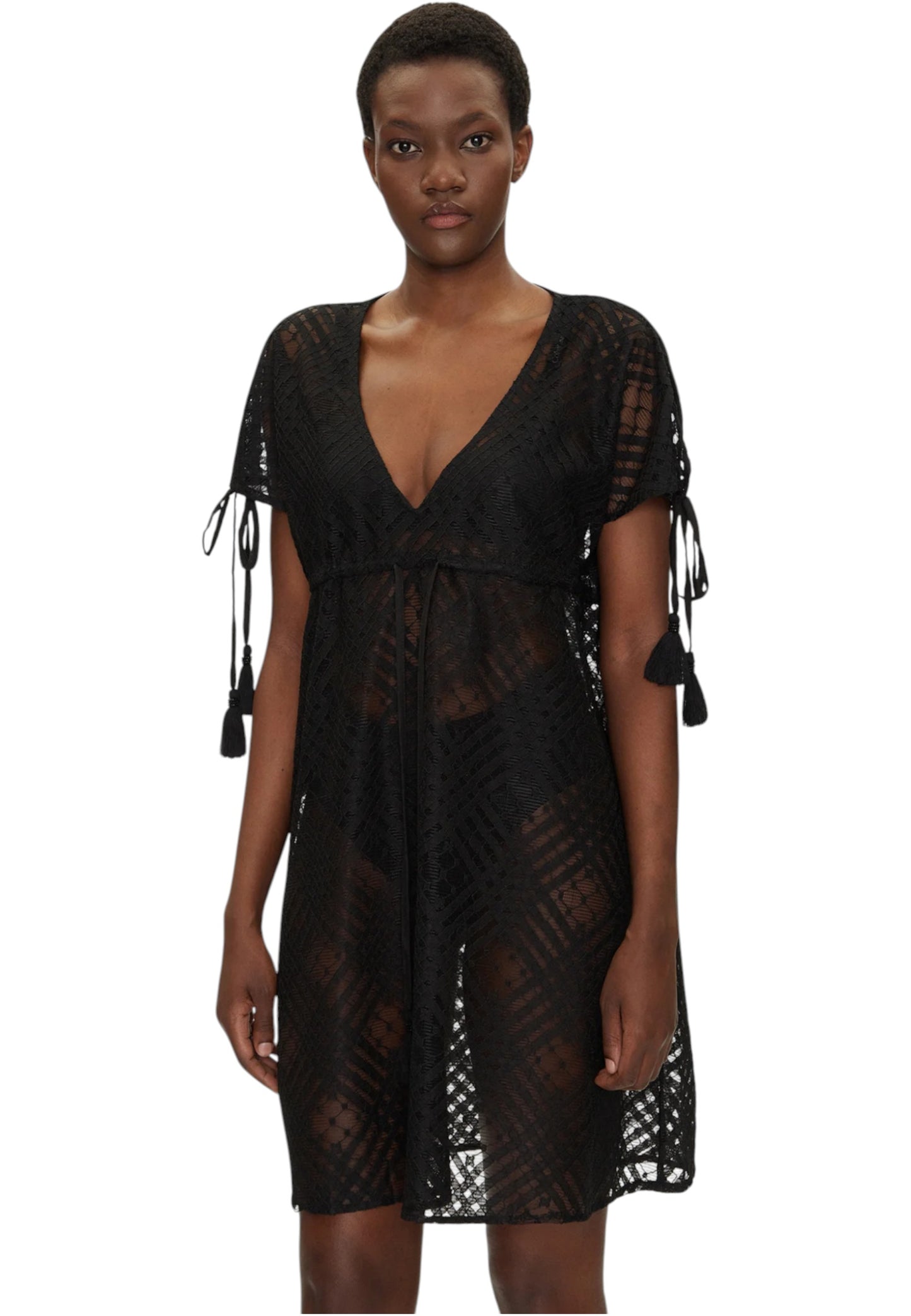 Vestito Corto Donna Iconique Copri Costume Cover Up Molly