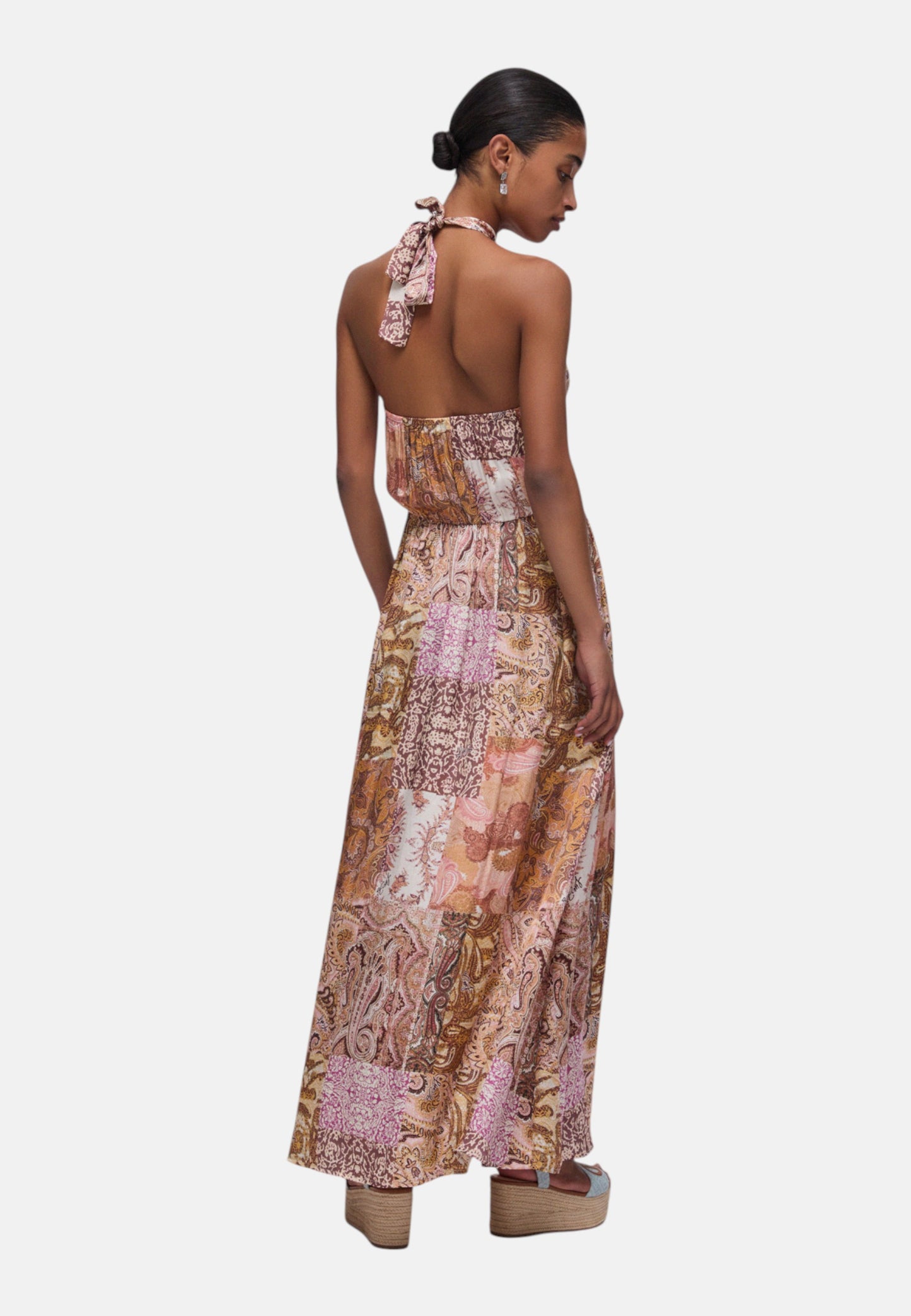 Vestito  Donna Liu Jo Tessuto Navetta Stampa All Over Eco Line VA6070TS124