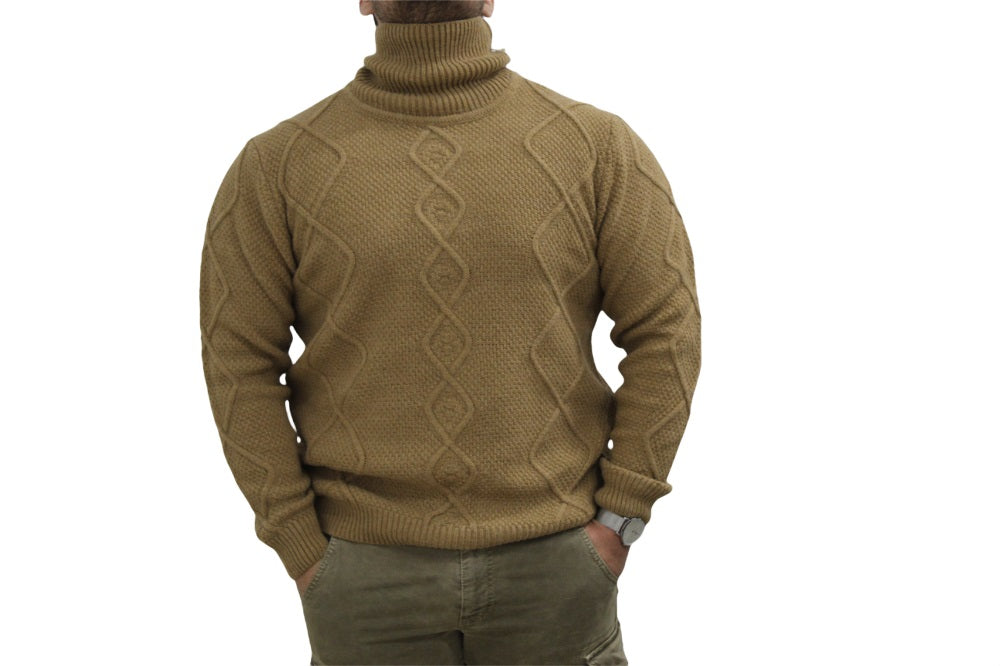 Maglione Collo Alto Uomo Cashmere Company   IU202207