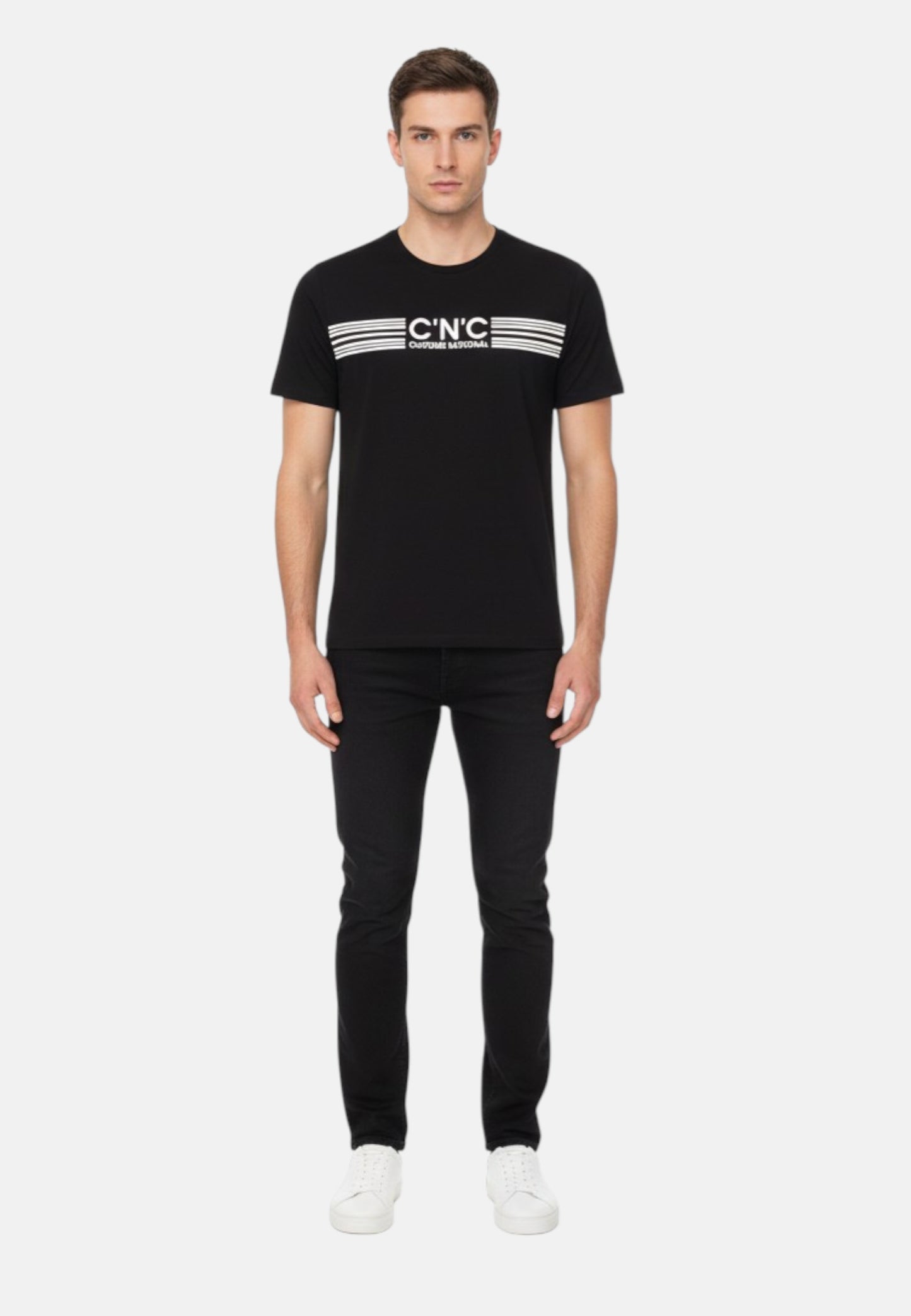 T-Shirt Manica Corta Uomo C'N'C Costume National   NMS37005TS9700