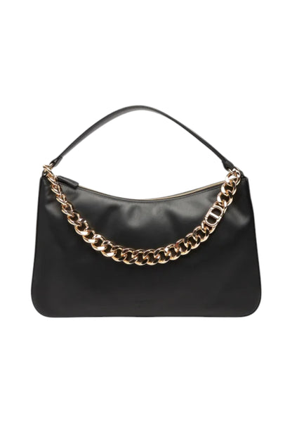 Borsa A Spalla Donna Twinset Liliane Grande In Pelle Con Catena  999TB7010