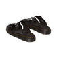 Ciabatte  Uomo Dr. Martens A Doppia Fascia Josef Black Analine 31570
