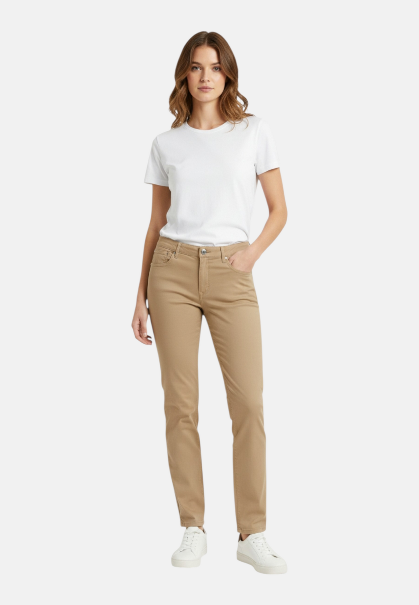 Pantaloni  Donna Trussardi  5 Pocket 105 Skinny Color Light Gabardine 56J00002-1Y000202