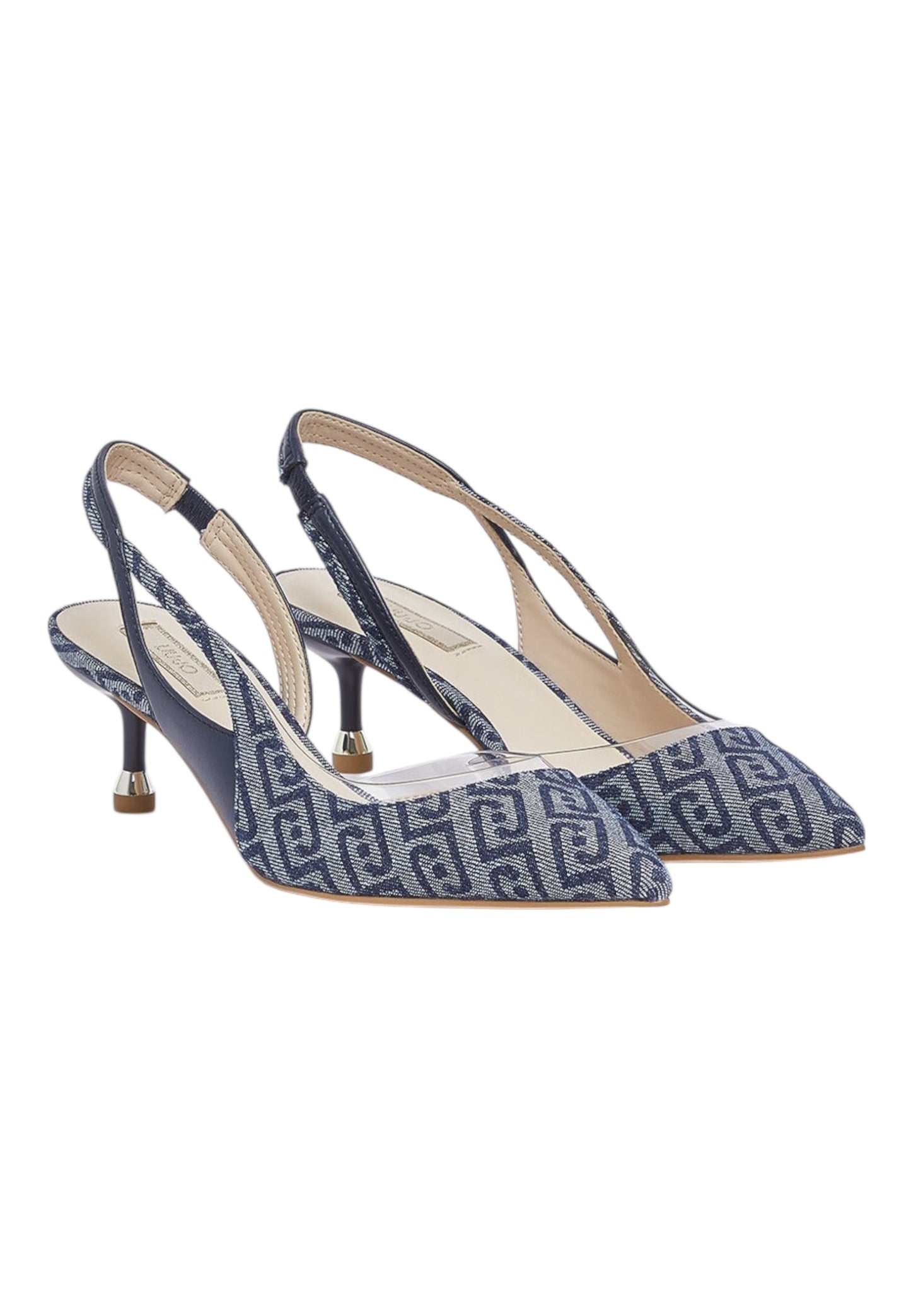 Sling Back  Donna Liu Jo In Denim Monogram Deva 09 SA6023TX523