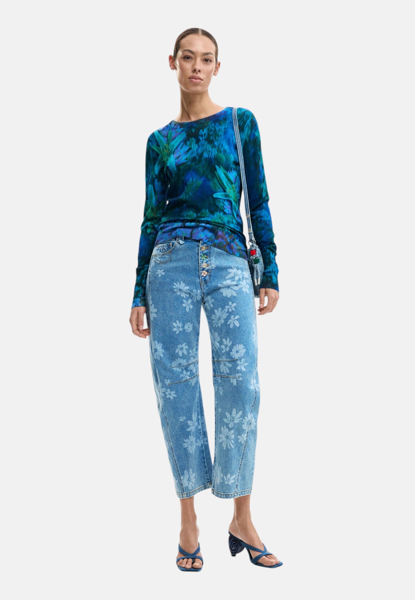 Maglione  Donna Desigual  Jers Suecia 26SWJF36
