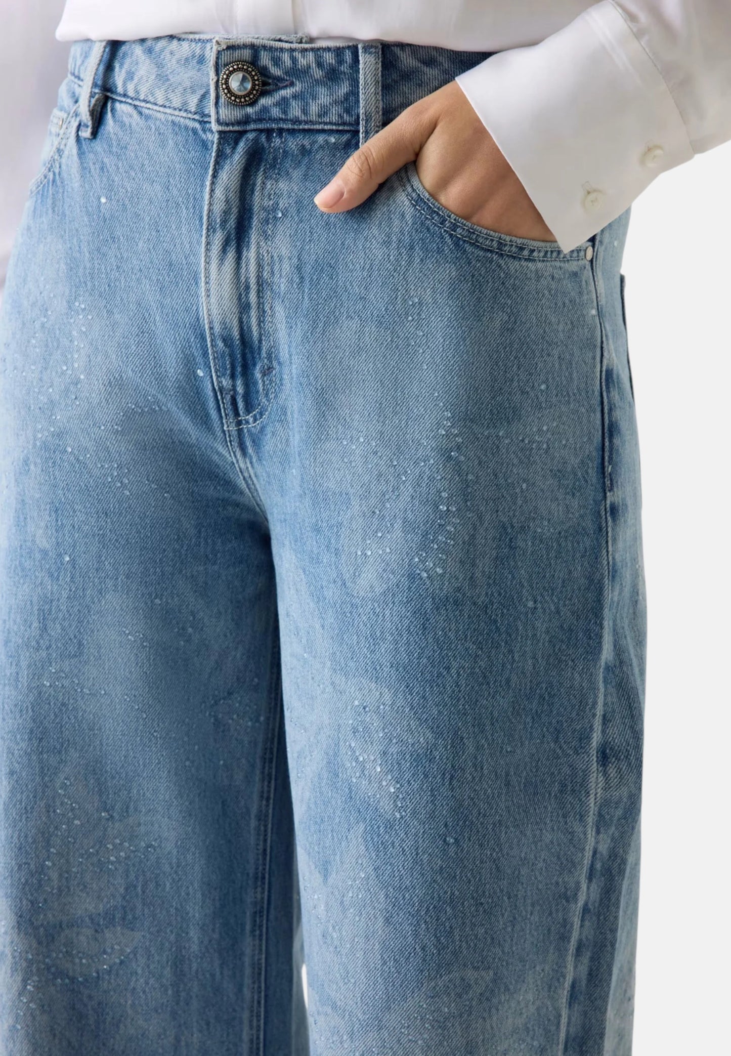 Jeans Wide Leg Donna Guess  Bellflower W6RA82D3Y0H