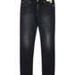 Jeans Slim Fit Uomo Roy Roger's Denim nero morbido ed elasticizzato, lavaggio Gilbert 517 RRU075N0743248