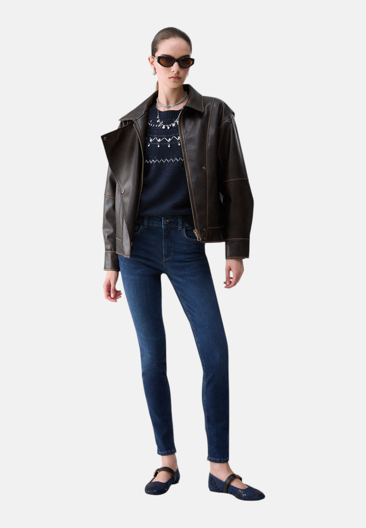 Jeans Skinny Fit Donna Liu Jo Bottom Up A Vita Alta Divine UF6013D0356