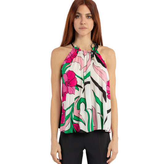 Top  Donna Pinko  Tenuto Tela Fluida Stampa 100919A0TO