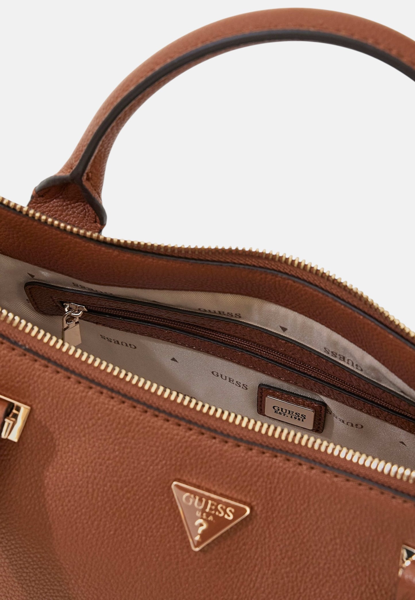 Borsa A Mano Donna Guess Triple Comp Satchel Evie HWBG9664060