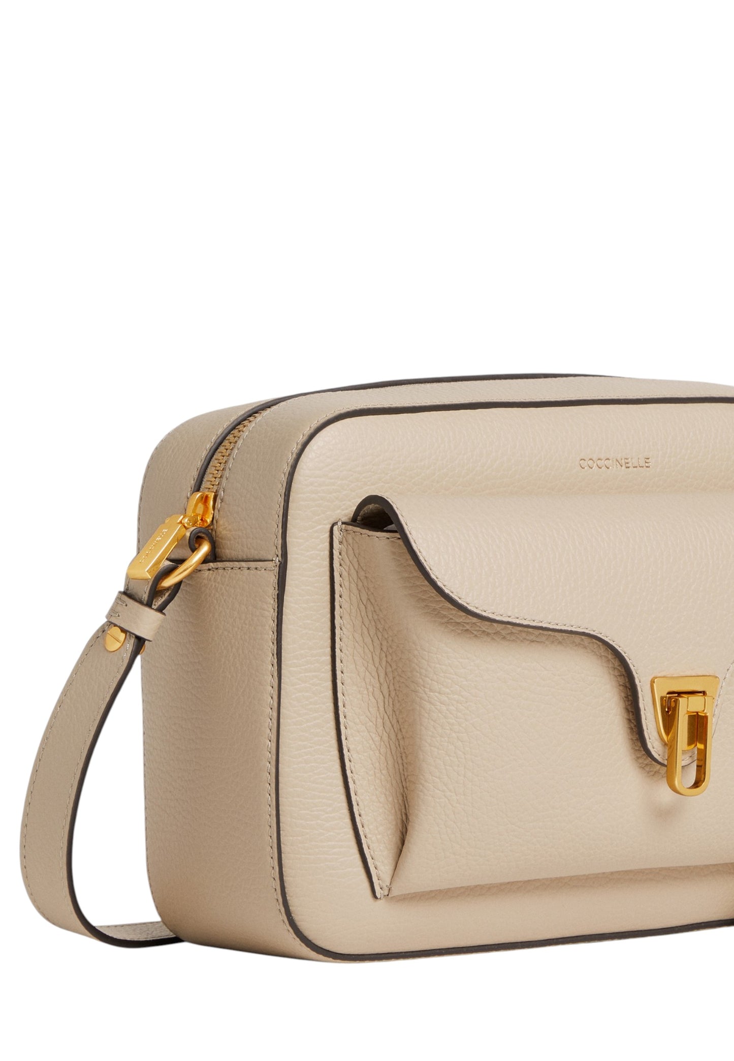 Borsa A Tracolla Donna Coccinelle In Pelle Martellata Coccinelle Beat Soft Large E1MF6150601