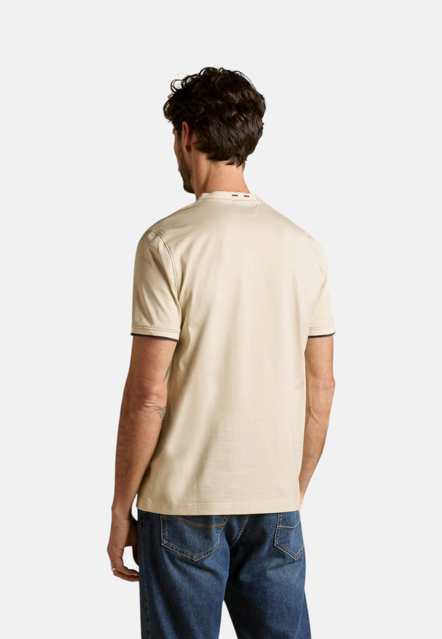 T-Shirt Manica Corta Uomo Aeronautica Militare In Jersey Di Cotone Mercerizzato  261TS2508UJ00682