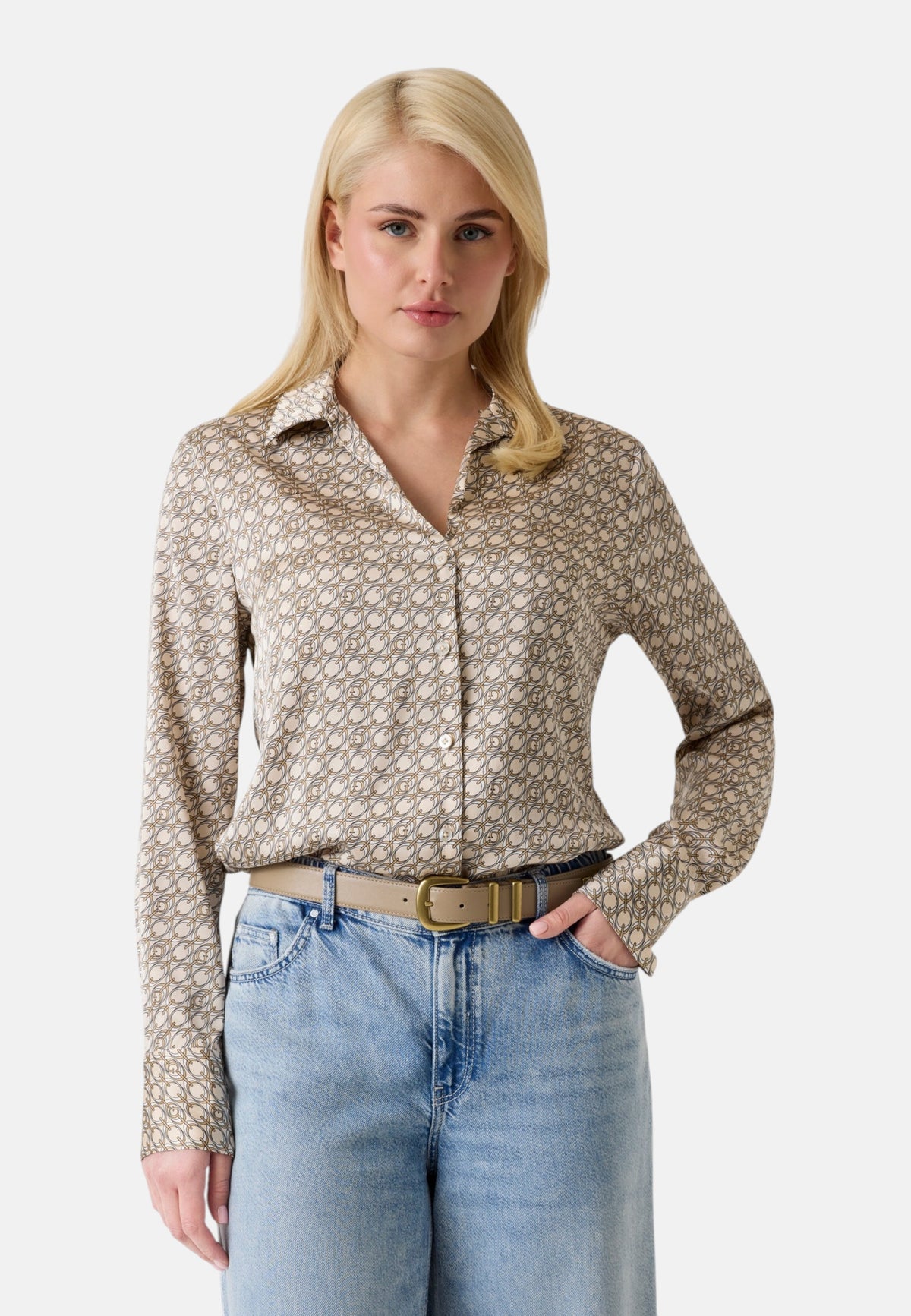 Camicia Manica lunga Donna Guess  New Concetta W6YH23W2946