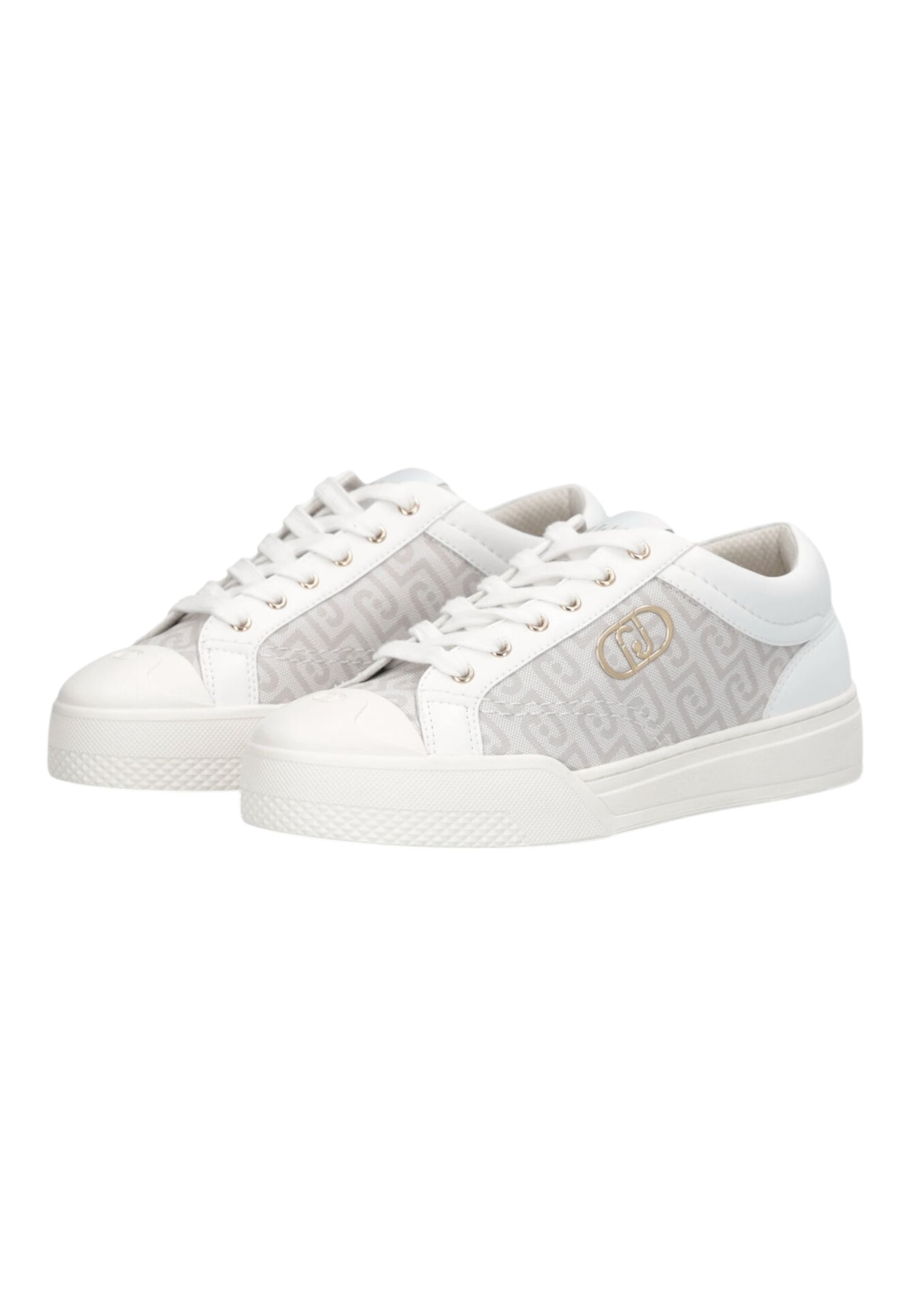 Sneakers Basse Donna Liu Jo In Pelle Saffiano Monogram Benson 01 BA6055EX339