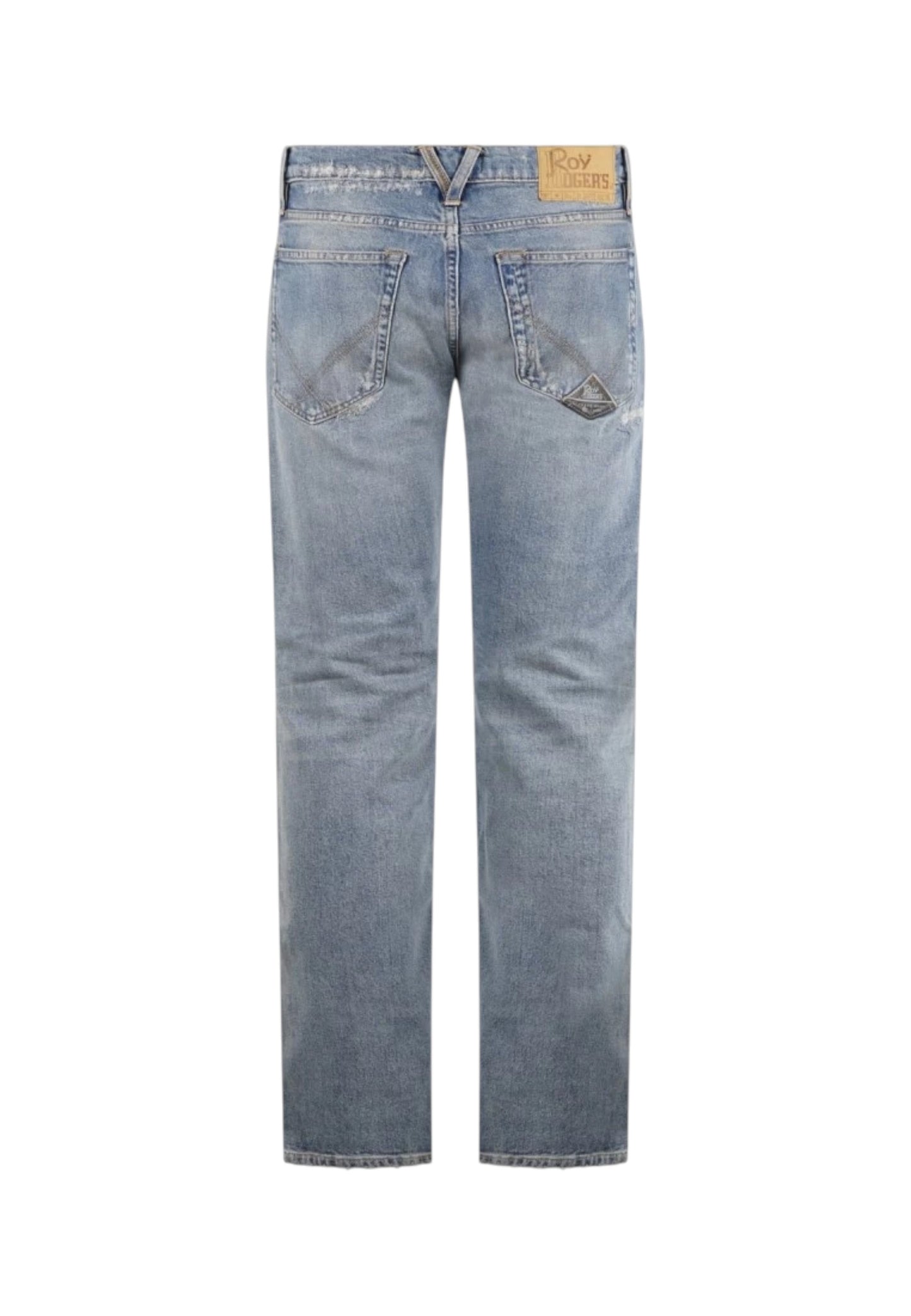 Jeans Loose Fit Uomo Roy Roger's In Denim Elasticizzato Cult Wide Kurt RRU90004D6121276
