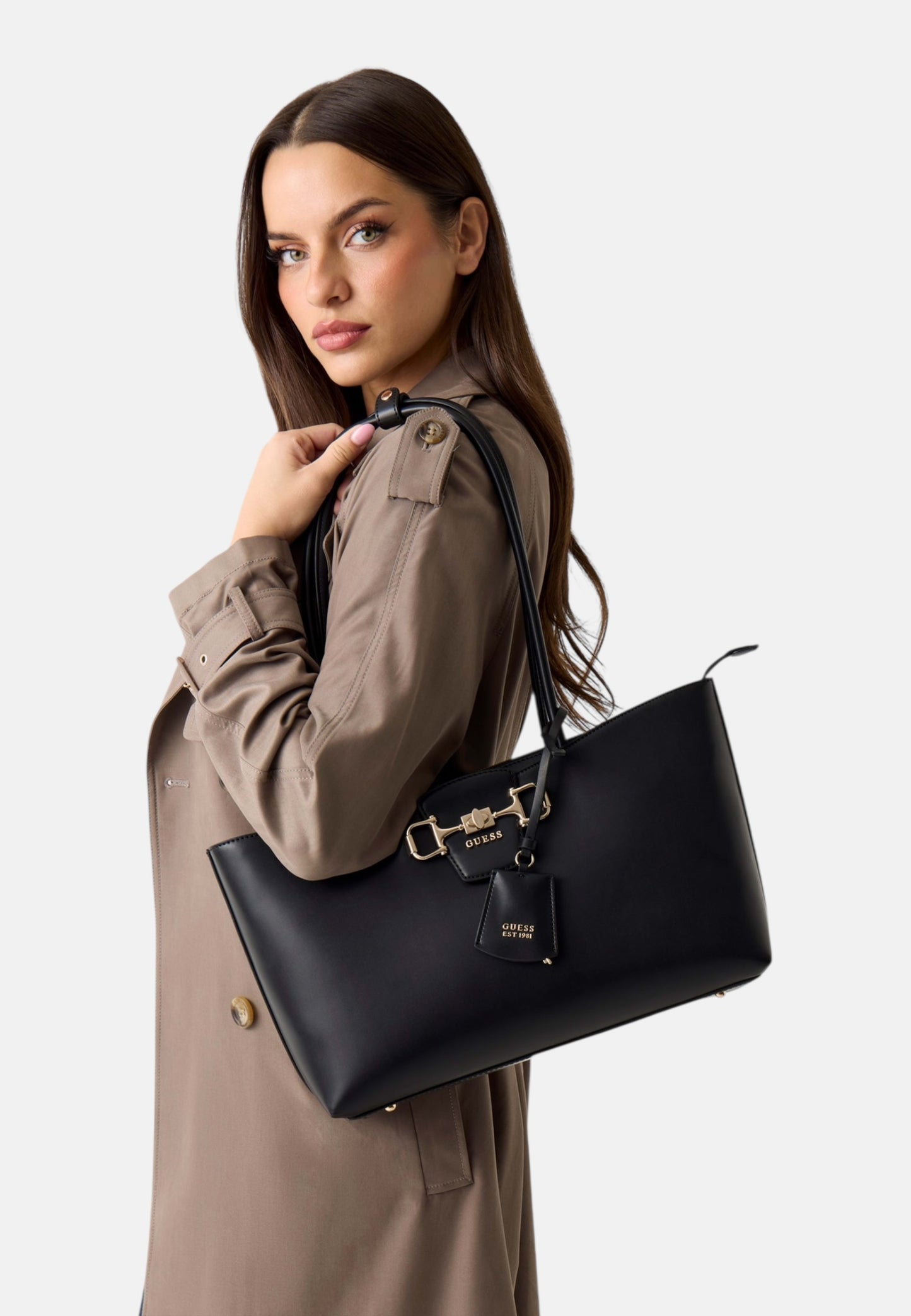 Borsa A Spalla Donna Guess Girlfriend Carryall Janie HWVG9910230