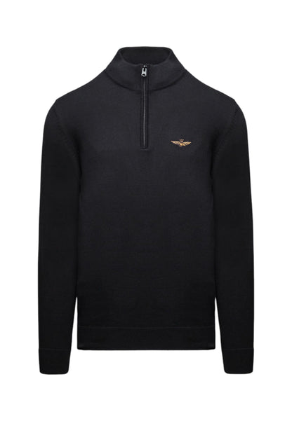 Maglia Collo Alto Uomo Aeronautica Militare Mezza zip  252MA1578UL00506