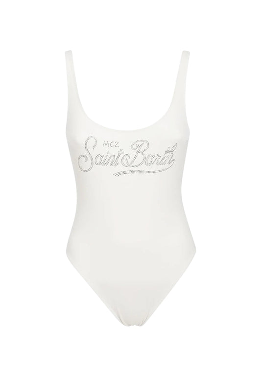Costume Intero Donna Mc2 Saint Barth Sb Strass Lora