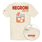 T-Shirt Manica Corta Uomo Mc2 Saint Barth Stampa/Ricamo Fronte E Retro Negroni Postcard Portland PRL0002