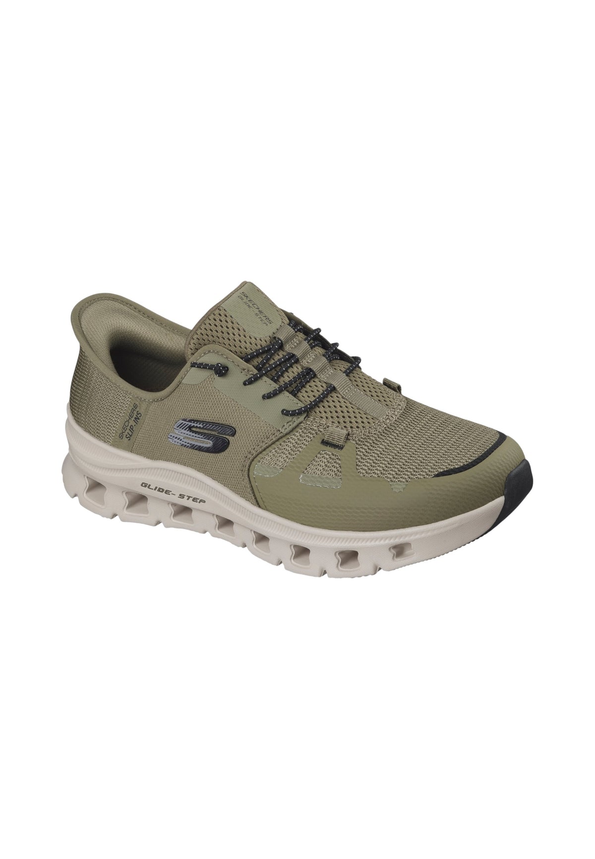 Sneakers Basse Uomo Skechers Hands Free Slip-ins, Heel Pillow, Air-Cooled Memory Foam, Glide-Step, Lacci elasticizzati, Vegan, Lavabile in lavatrice Glide-Step Pro 232930