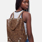 Zaino  Donna Desigual Piccolo, Effetto pelle, Con tracolla Coriolis Sumy Straight Camel 26WAKP32