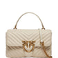 Borsa A Mano Donna Pinko Media Love Lady Puff Classic Chevron 100043A0GK