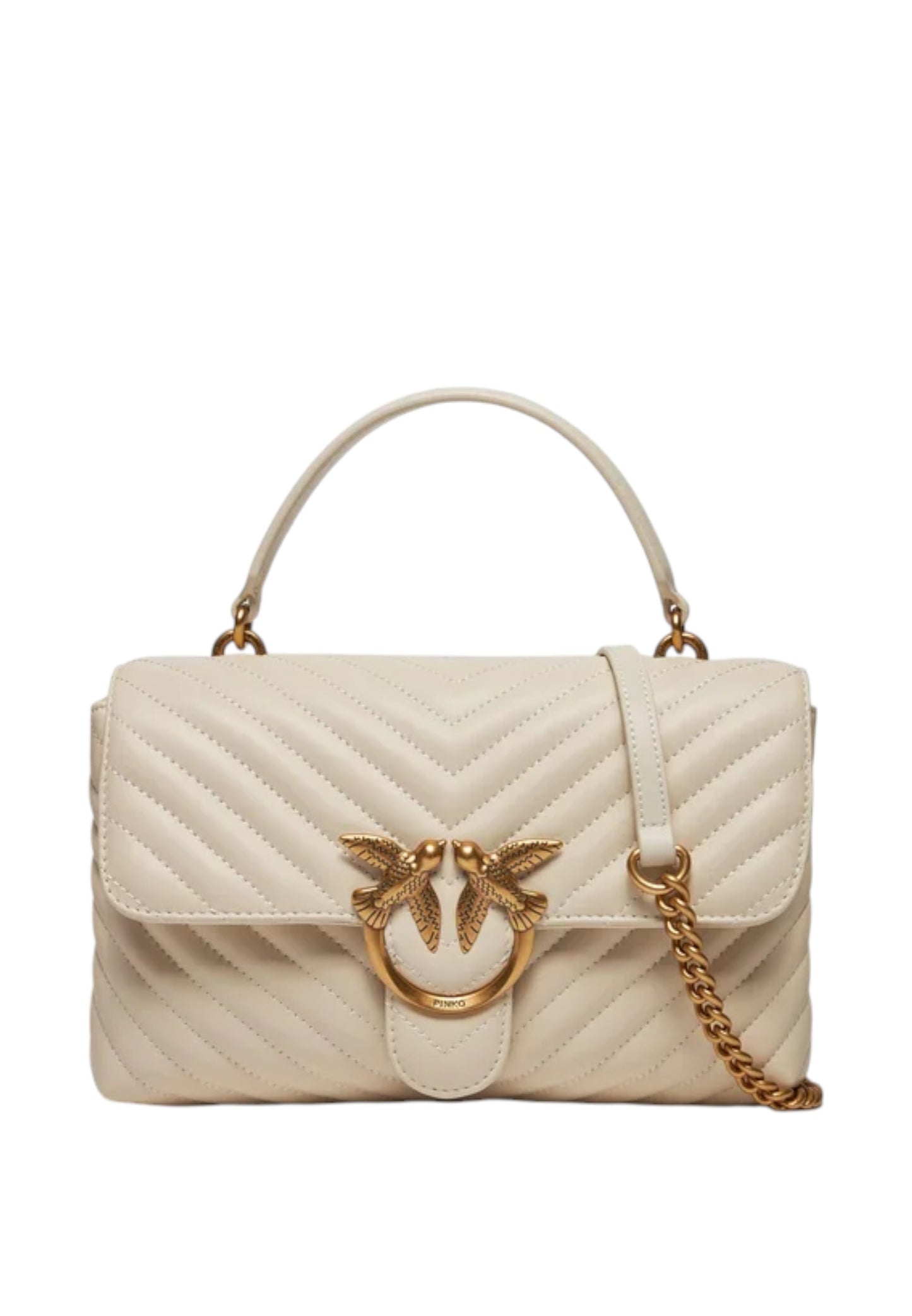 Borsa A Mano Donna Pinko Media Love Lady Puff Classic Chevron 100043A0GK