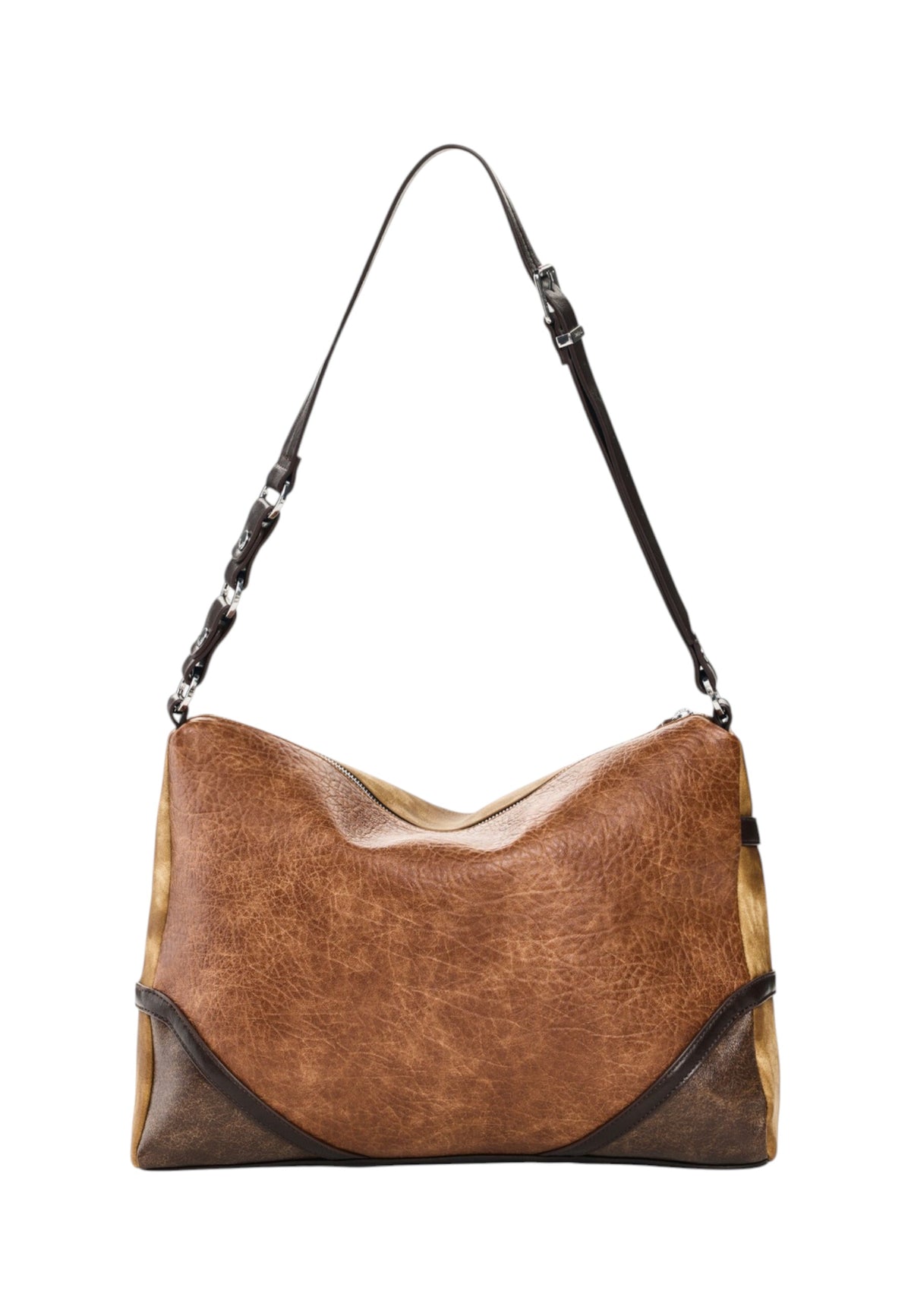 Borsa A Spalla Donna Desigual Medio, Effetto scamosciato Aurea Liendo 26WAXPA5