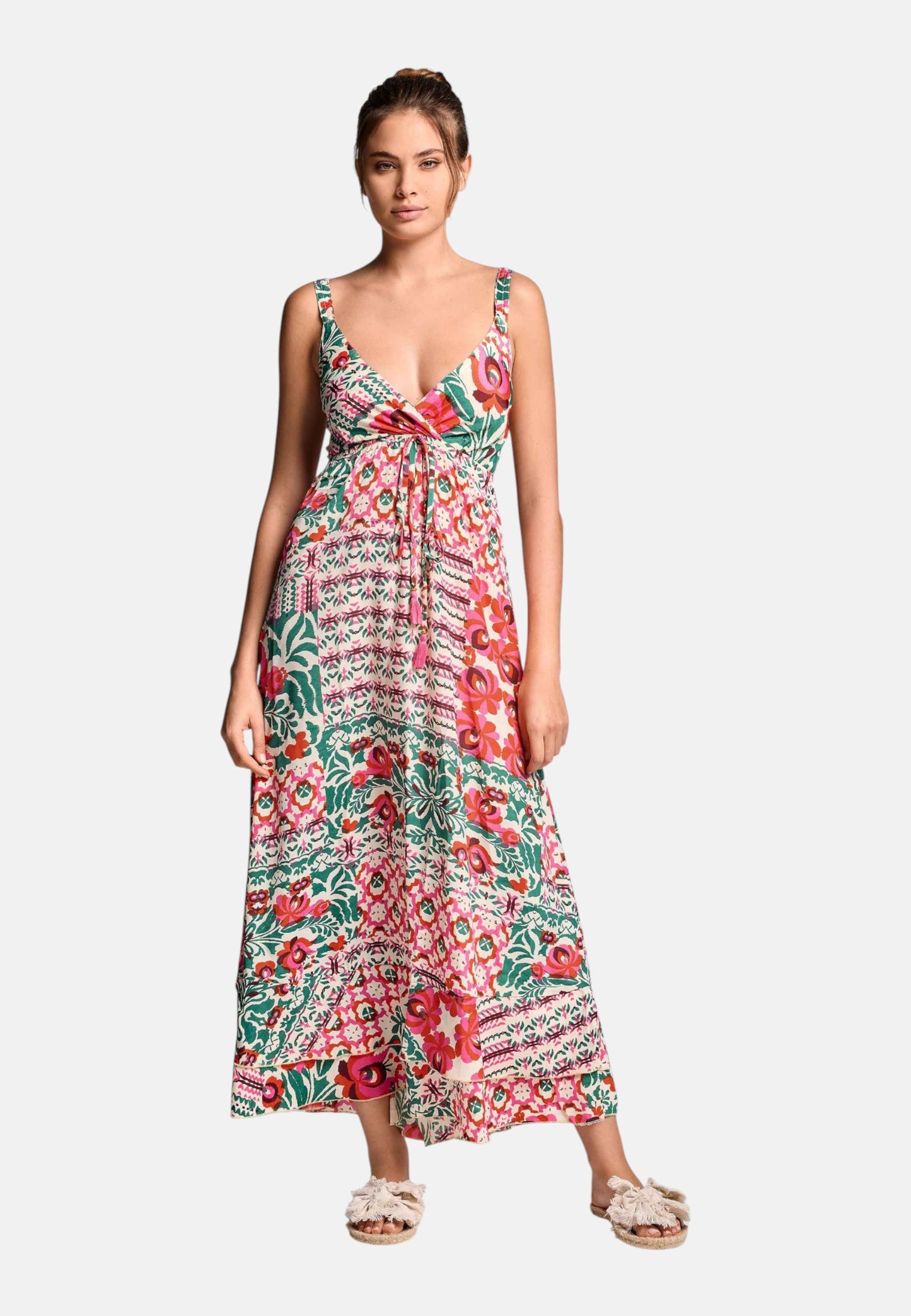 Vestito Lungo Donna Iconique Strappy Maxi Lidia IC26-095