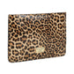 Bustina  Donna Braccialini Piatta Grande In Pelle Con Stampa Leopard Dolly B19099PP