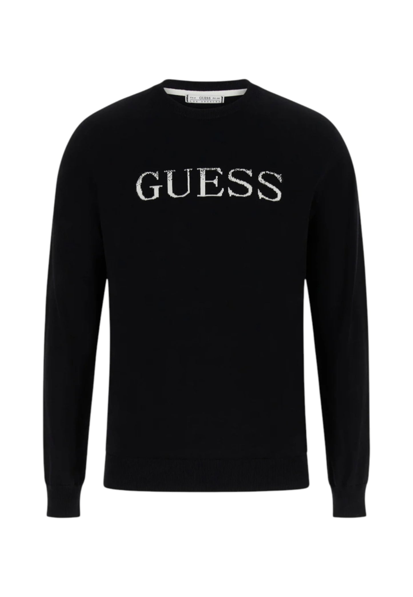 Maglia A Girocollo Uomo Guess  Kane Shaded Logo M6RR19Z4451
