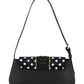 Borsa A Spalla Donna Braccialini A Spalla, Singolo, Chiusura con clip, Due tasche interne, una con zip e una aperta, Borchie, patch e dettagli in cristallo, Dimensioni: 27.5 x 5 x 12 Cm Rock B19272YY