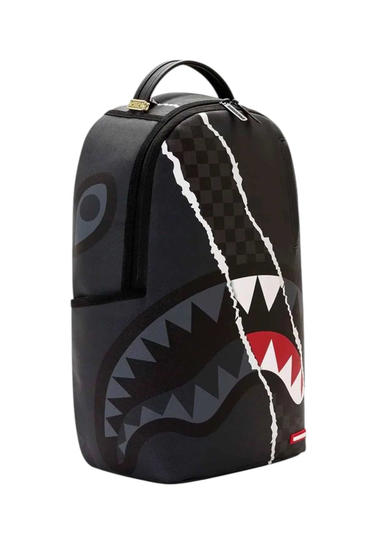 Zaino  Unisex Sprayground  Center Rip Revealing Gray Check 910B8502NSZ