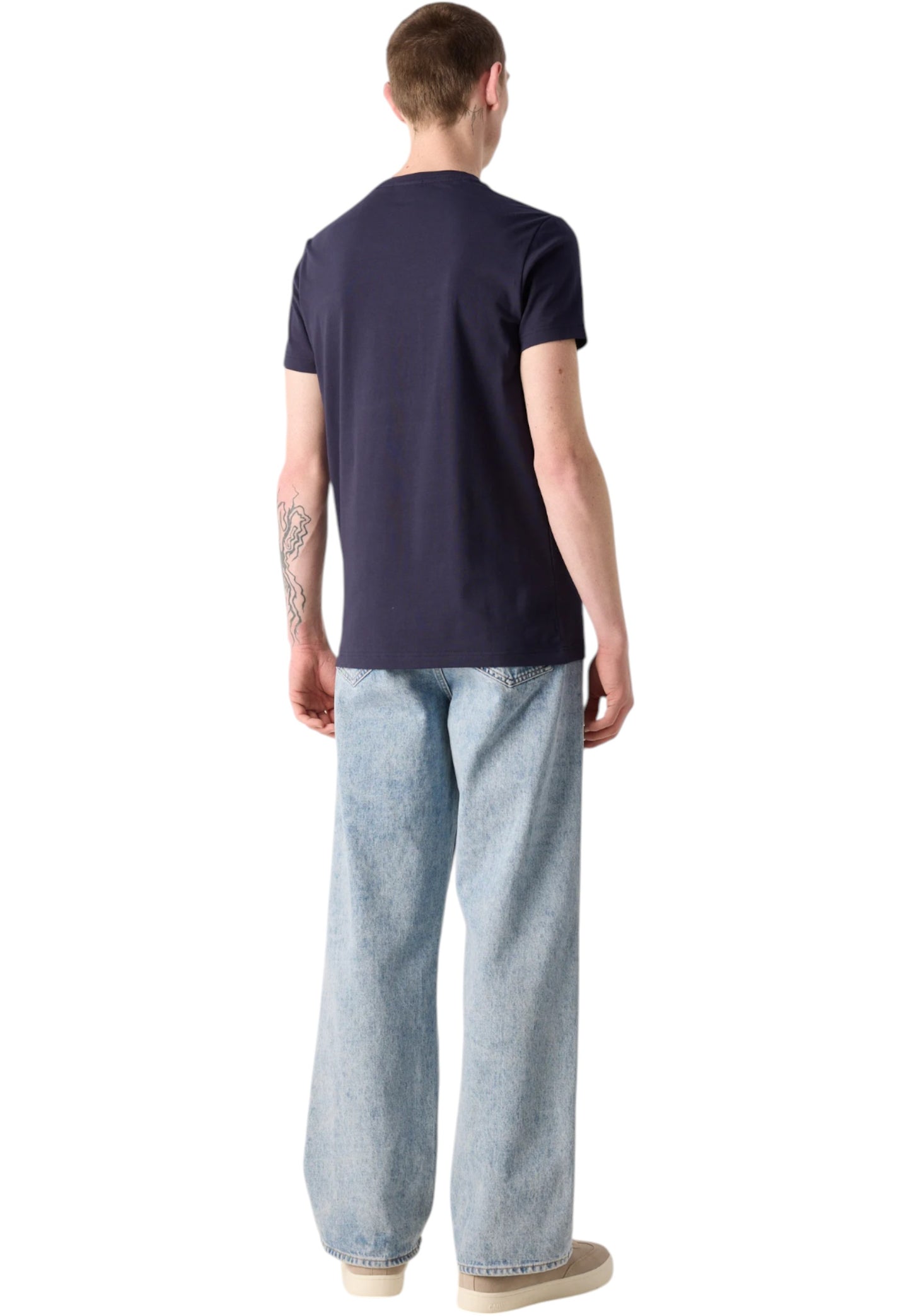 T-Shirt Manica Corta Uomo Calvin klein  Stretch Slim Fit T-S