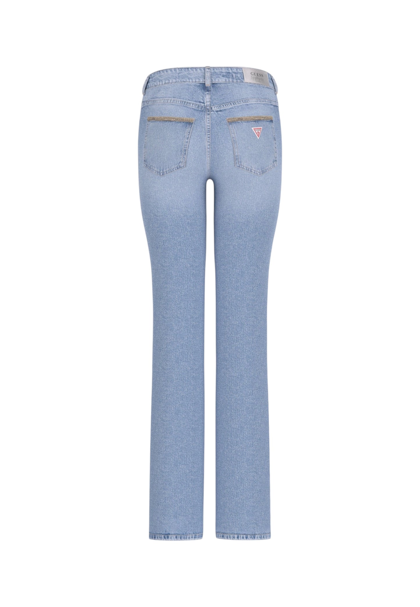 Jeans Straight Leg Donna Guess Rose Petal Wash Nicky Cigarette W6RA3MD6833
