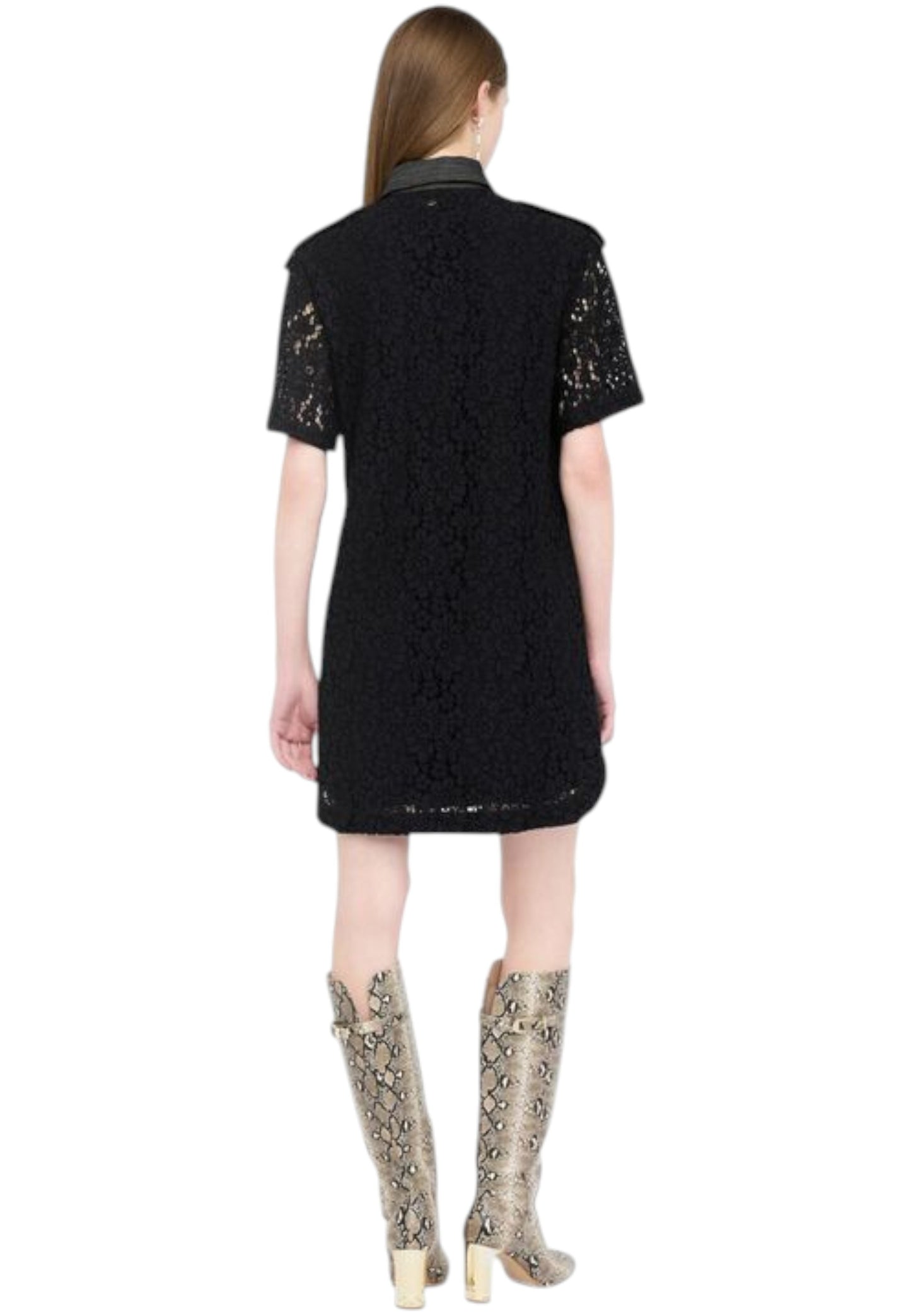 Vestito Corto Donna Liu Jo In Pizzo  UF5234J4957