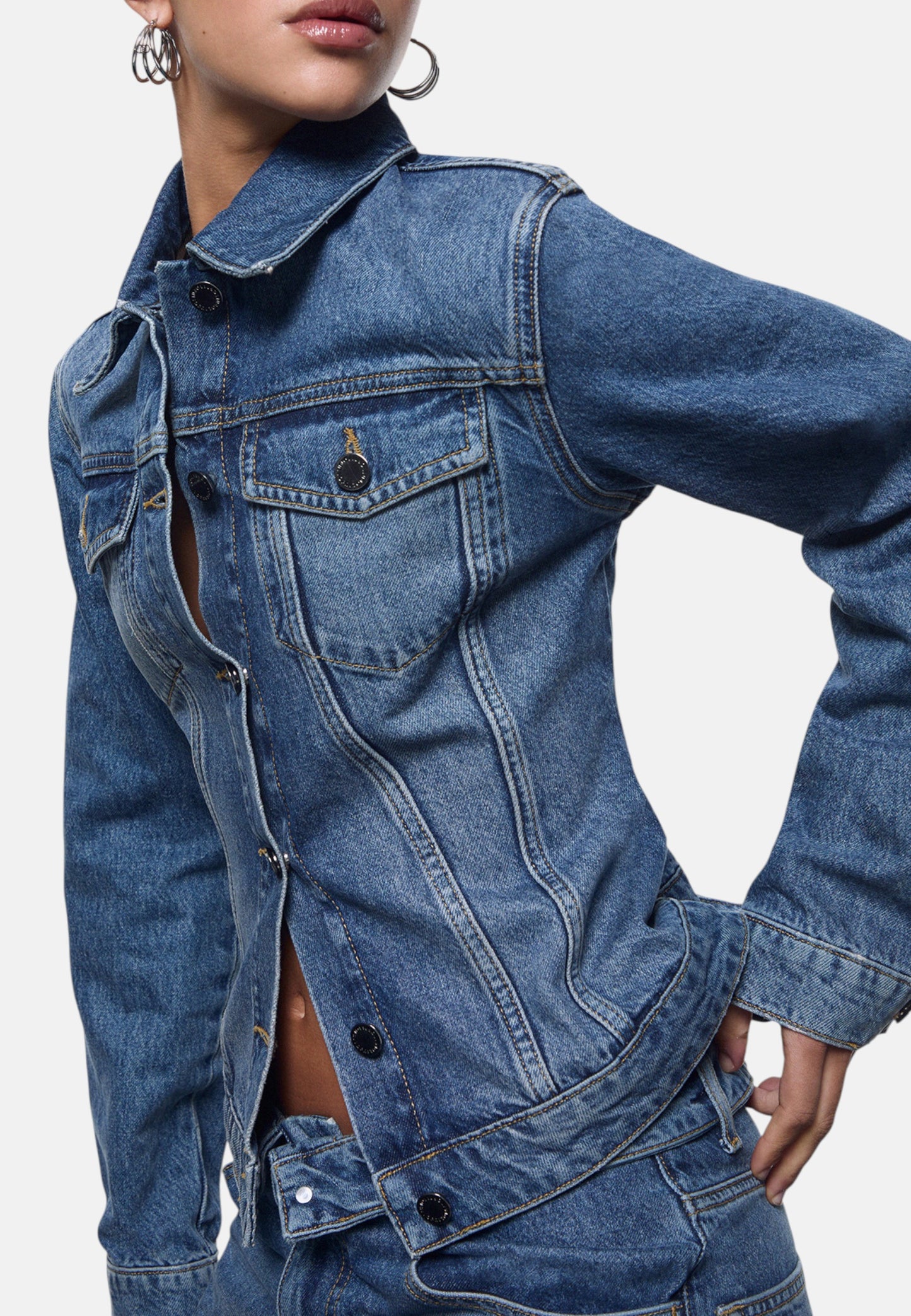 Giacca Jeans Donna Liu Jo Con Stringhe Liu Jo feat ELODIE UA6511D0400