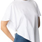 T-Shirt Manica Corta Donna Patrizia Pepe Asimmetrica  2M4376J111
