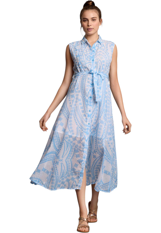 Vestito Midi Donna Iconique Chemisier Iris