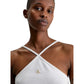 Vestito Midi Donna Calvin klein Jeans  Waffle Halter J20J220752