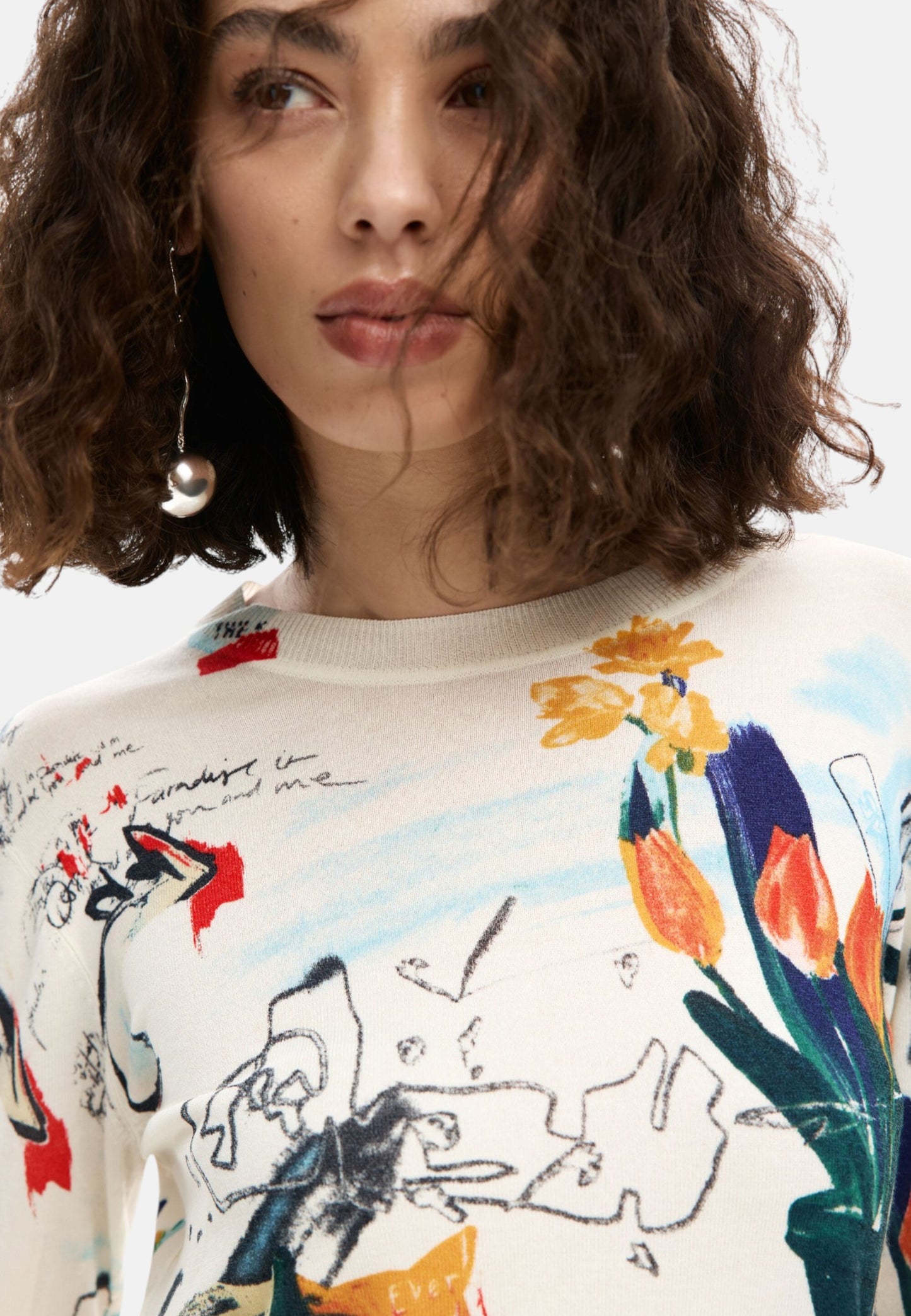 Maglione  Donna Desigual  Jers Nantes Lacroix 26SWJF35