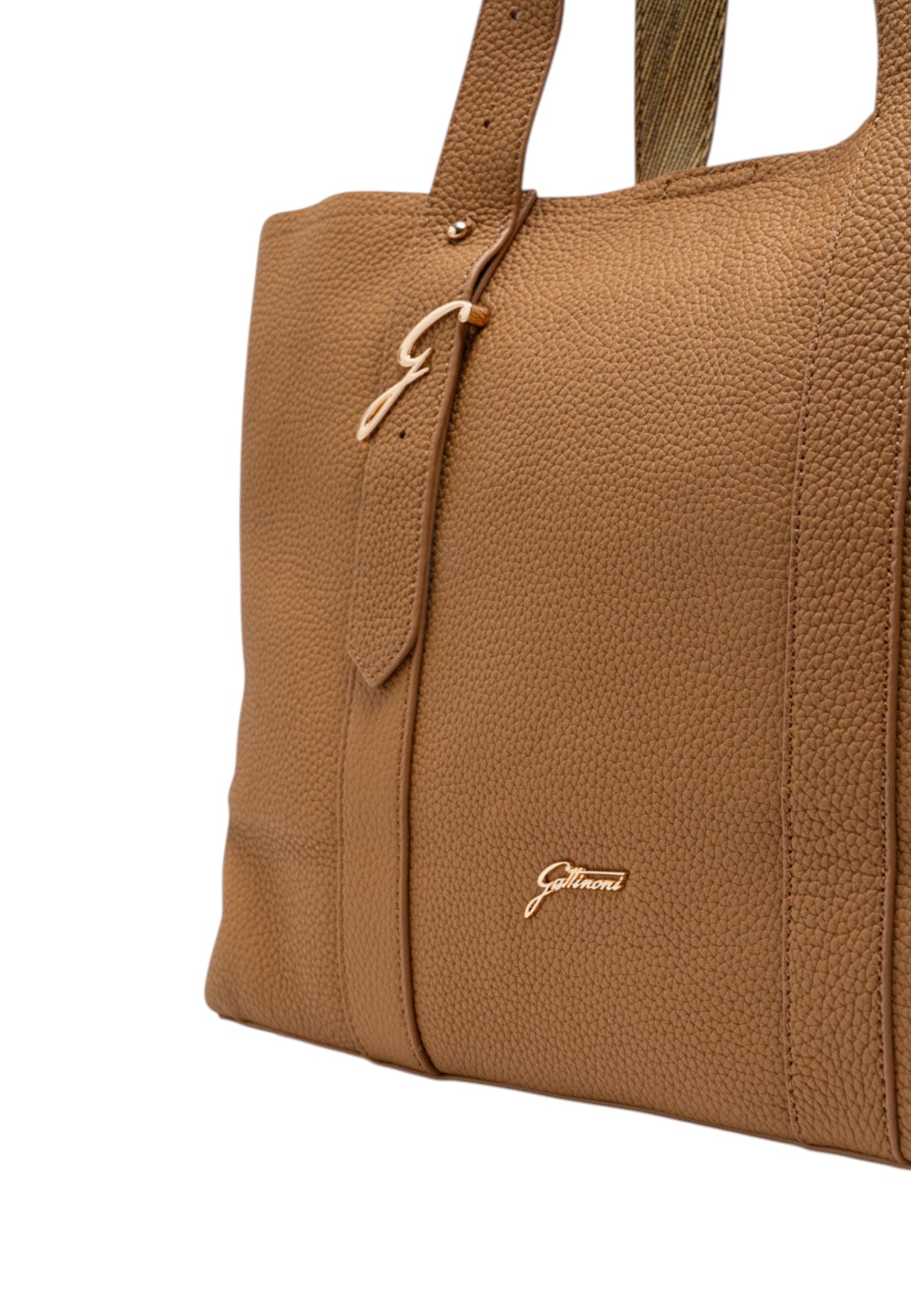 Borsa A Spalla Donna Gattinoni Linea Hellen, Pelle con finiture in similpelle, Formato grande, Shopper Hellen BIGH48271WHN