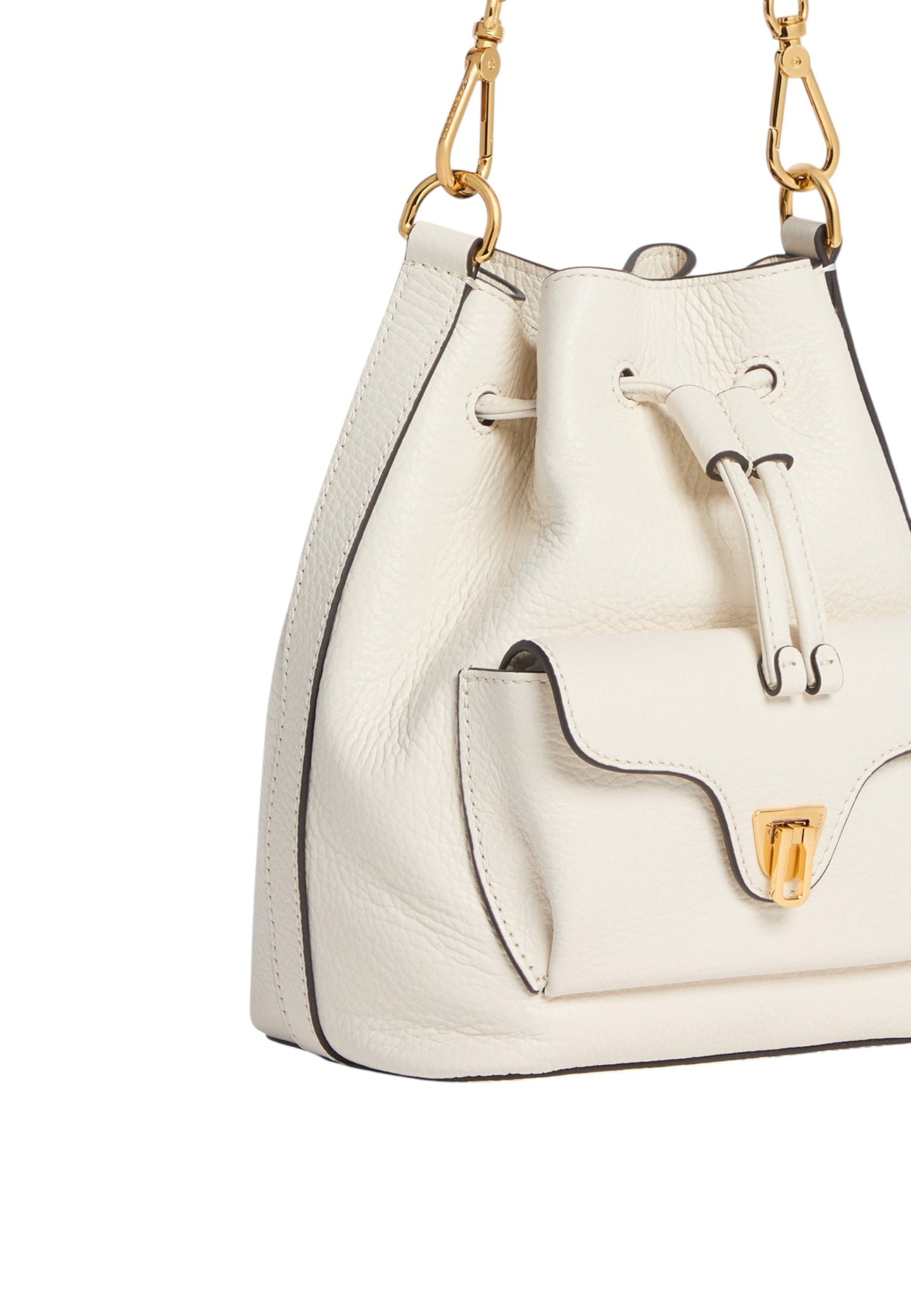 Borsa A Spalla Donna Coccinelle Secchiello In Pelle Martellata Coccinelle Beat Generation Small E1TFK230301